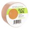 Simply Genius Art & Craft Duct Tape Heavy Duty - Craft Supplies for Kids & Adults - Colored Duct Tape - 1.8 in x 10 yards - Colorful Tape for DIY, Craft & Home Improvement (Light Brown, Single roll)